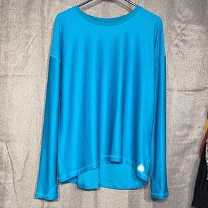 Tek Gear Vibrant Blue Long Sleeve Top